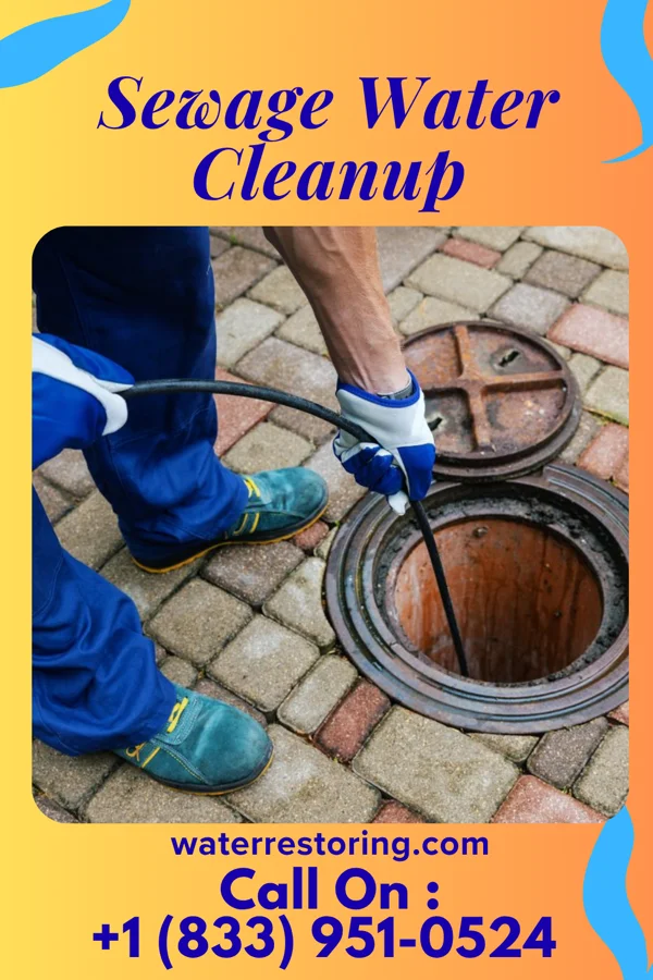 Sewage Water Cleanup in Live Oak, TX